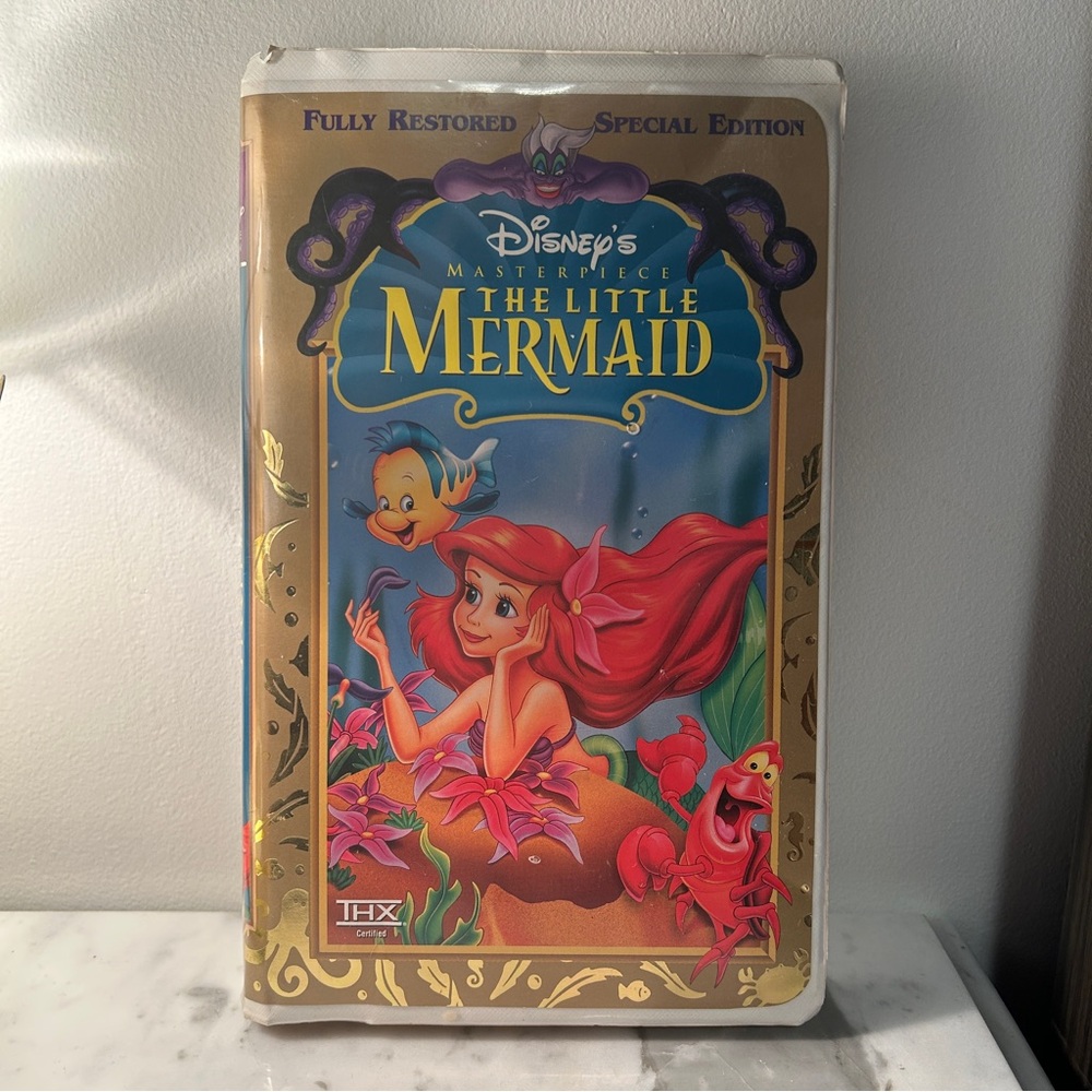 Walt Disney’s Masterpiece Collection of The Little Mermaid Fully Restored VHS